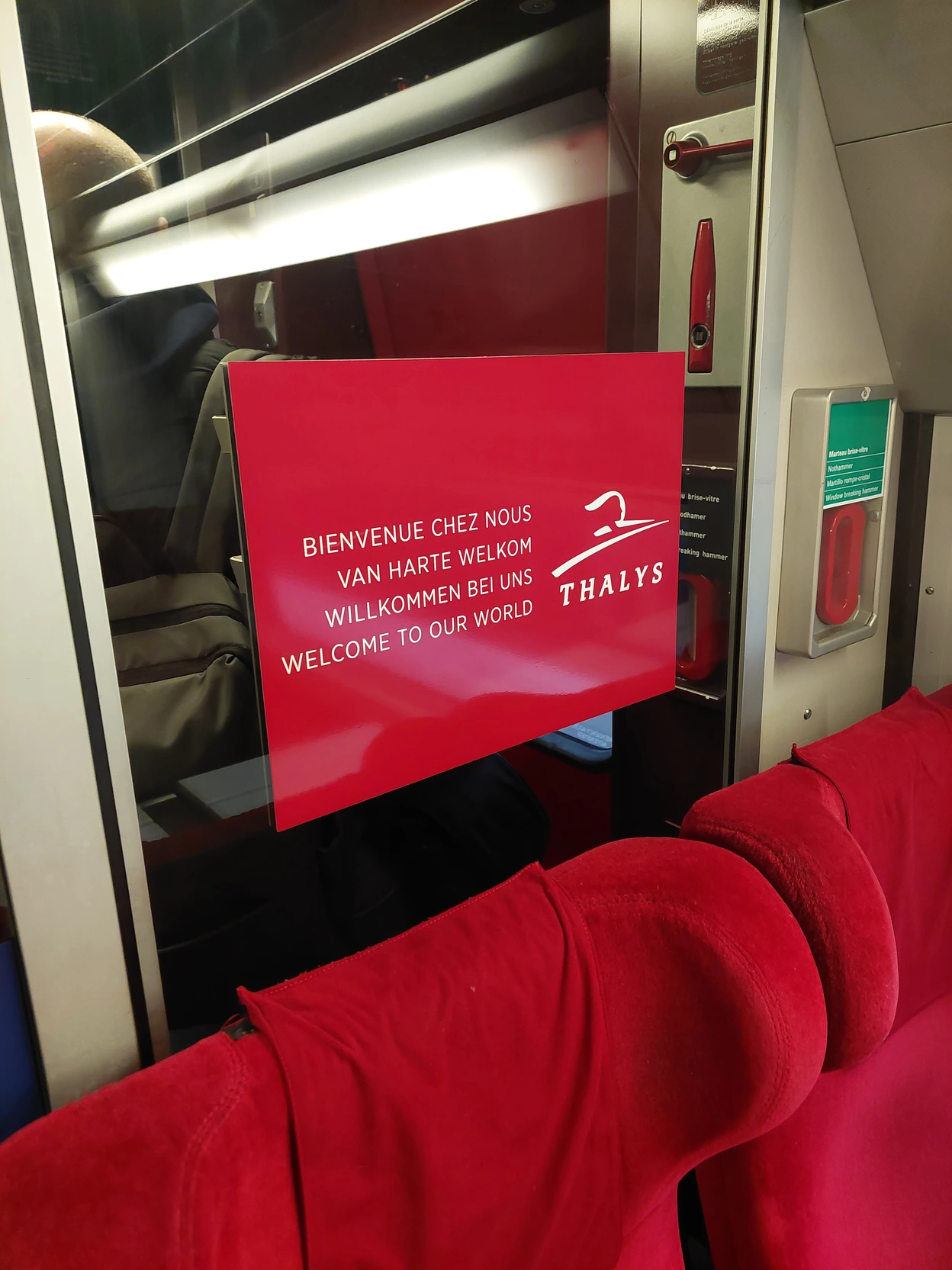 Image: Internals of Eurostar (was Thalys) Internals of Eurostar (was Thalys)