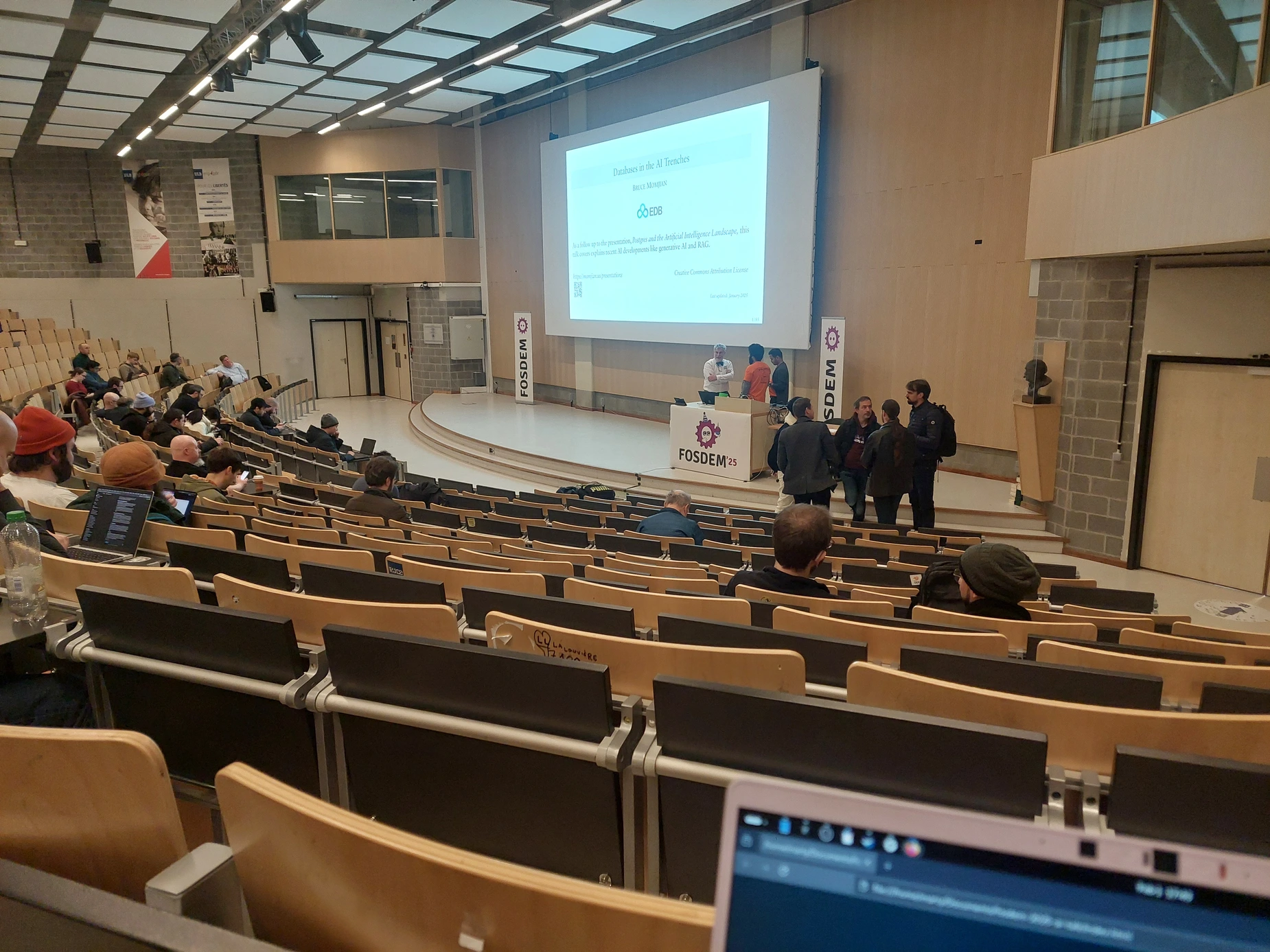 Image: The hall at ULB is great, bright and clean The hall at ULB is great, bright and clean