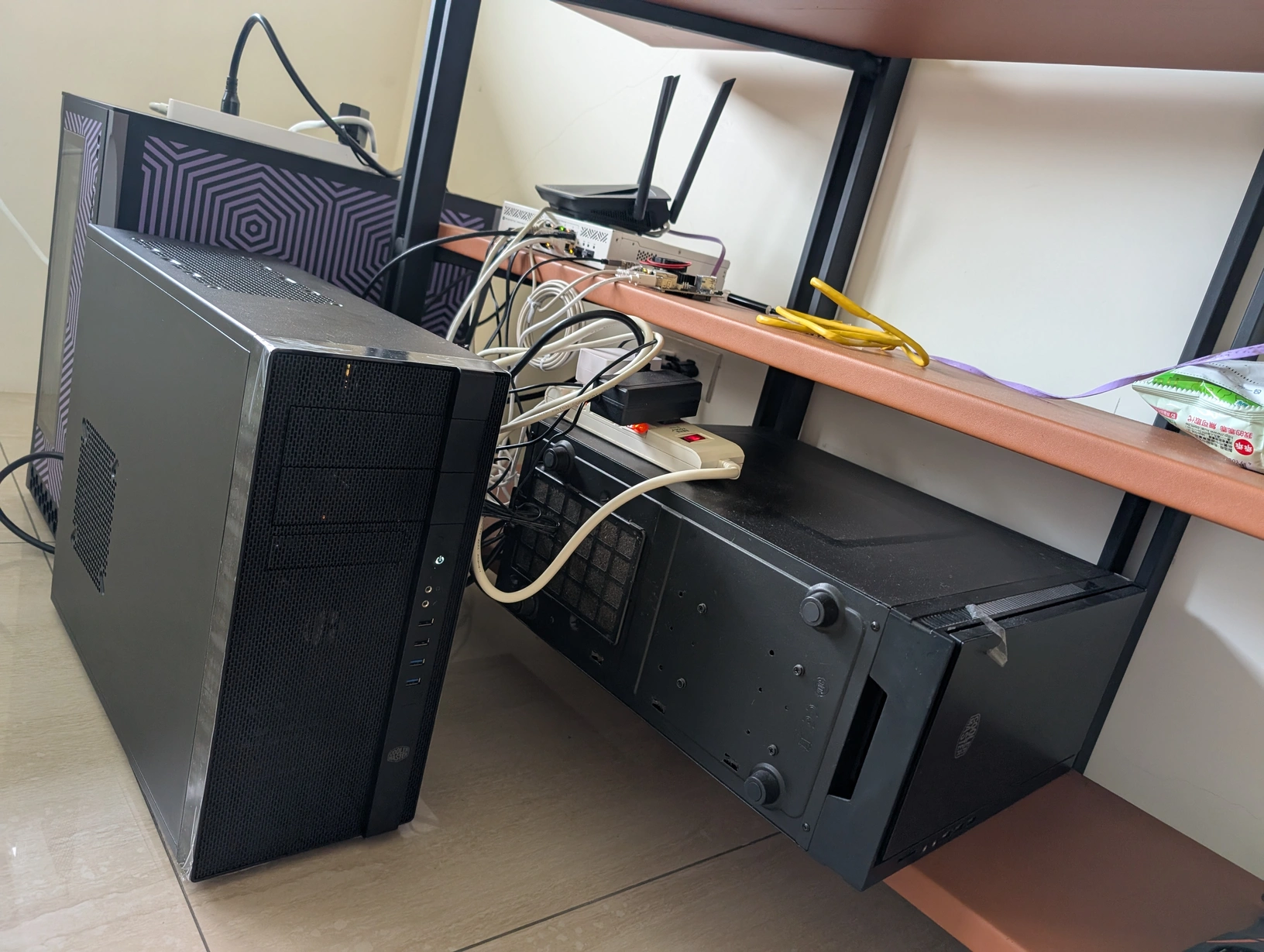Image: View of my homelab :) View of my homelab :)
