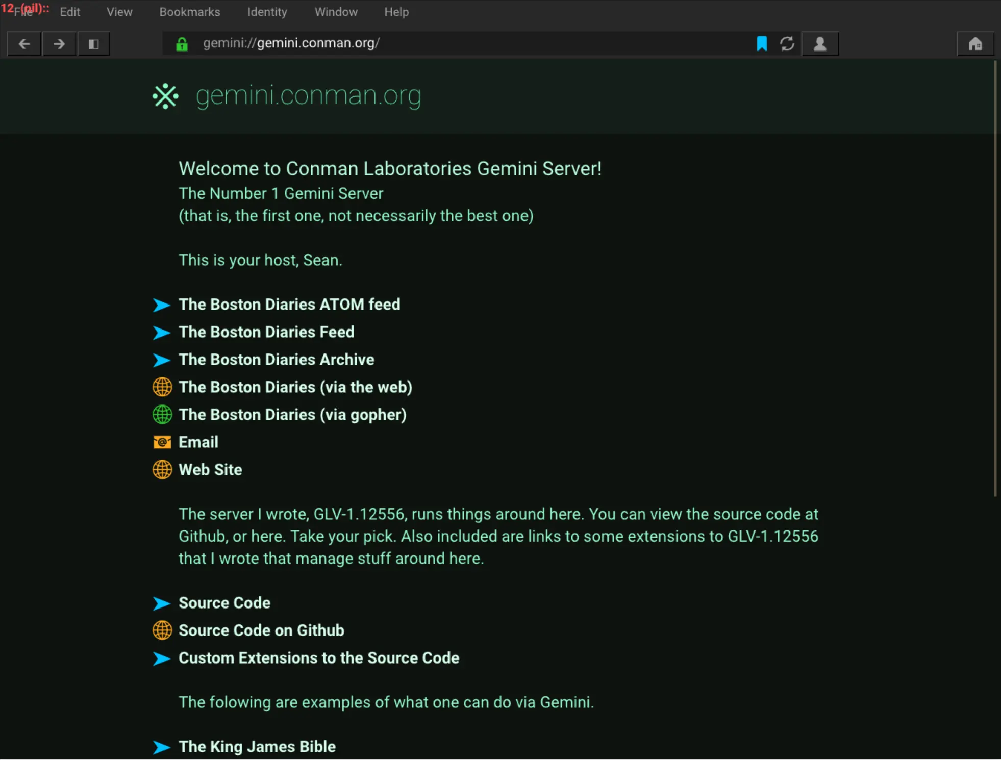 Image: Screenshot of Lagrange browser built by dmake Screenshot of Lagrange browser built by dmake